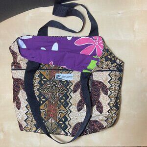 Local Design Kailua-Kona Hawaii Reversible Tote Bag